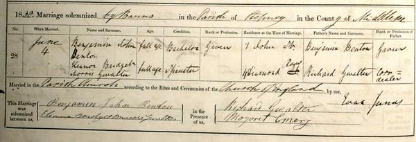 1838 marriage