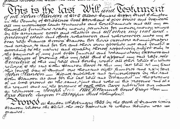 1864 probate